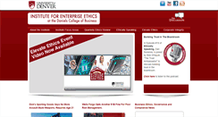 Desktop Screenshot of enterpriseethics.org